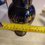 Lovely Black And Gold Pottery Vase Image 3
