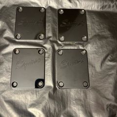 Fender Stratocaster telecaster squier neck plate chrome electric guitar parts accessories