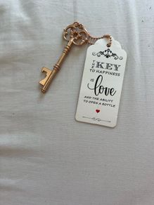 Bottle opener keyring