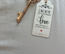 Bottle opener keyring