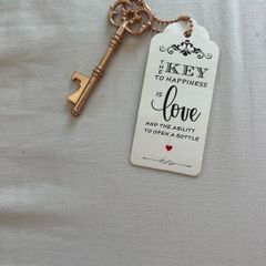 Bottle opener keyring