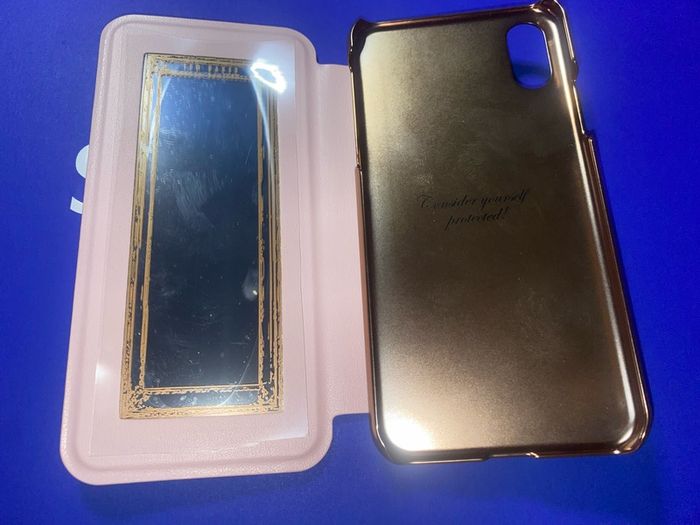Apple iphone X XS case Ted Baker with mirror brand new