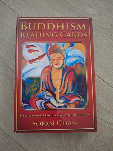 Buddhism reading Oracle cards