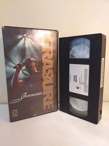 Erasure Live Concert 1988 "innocents" Vhs Pal Video (SUPER RARE)