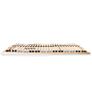 Slatted Bed Bases 2 pcs with 28 Slats 7 Zones 90x200 cm Image 3