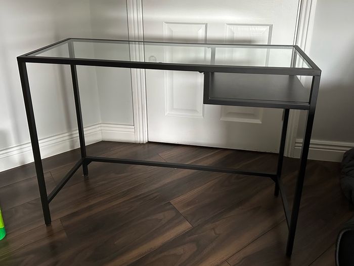 Tempered Glass Console Table