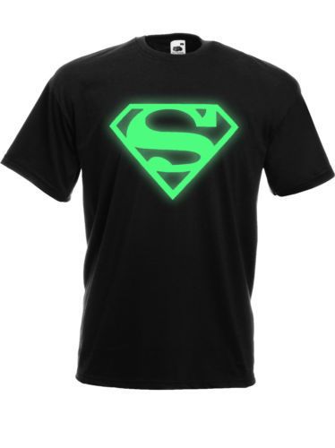 Superman Glow in the dark T-shirts
