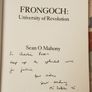 Frongoch: University Of Revolution by Sean O'Mahony (Signed) Image 4
