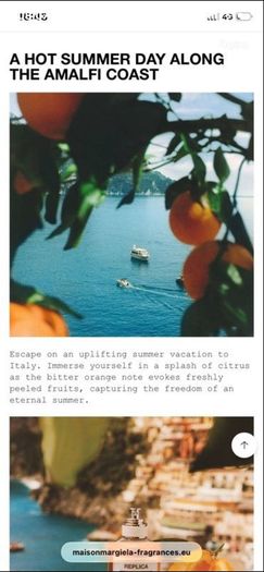 New Maison Margiela  Never Ending Summer Edt 30mls