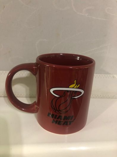 Miami Heat basketball mug