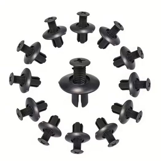 100pcs Automotive Fastener Clip Set, Door Fender Rivet Fixing Clips, Snap-On Tools, Body Bumper Trim Fixing Accessories
