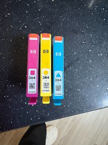 New unopened 3 x 364 HP Printer ink