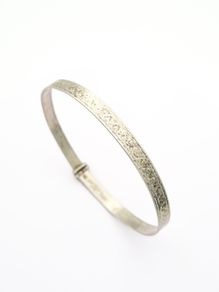 1953 London Sterling Silver Bangle