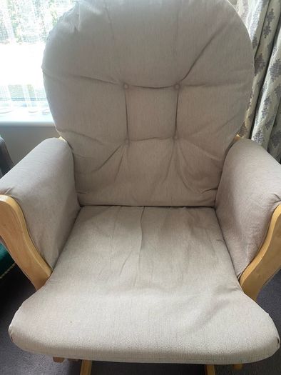 Babylo Nursery Rocking Chair and Stool