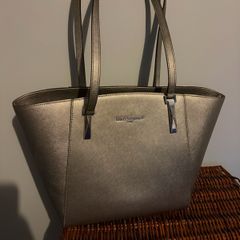 Karl Lagerfeld Silver Grey Handbag