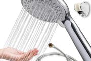 Shower-Head-Universal-Hose-Holder-Set-Replacement-Bracket, BauTangLe 2022 Upgraded Shower Set, Enjoy 5 Settings for Showers (FREE POSTAGE)