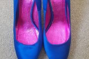 FAITH Royal Blue Shoes Size 4