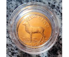 Ireland 50 ECU Gold (.917) Proof Coin 1990 - EEC Council Meeting in Dublin - NO CASE