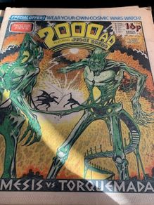 2000 AD Featuring Judge Dredd Prog 237,239, 240 - 7th Nov 21st, 28th Nov 1982- IPC Magazines