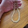 Vintage Thick Gold Toned Necklace Image 2