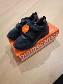 Boys school shoes biomecanics brand new