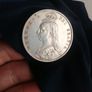 1887 Silver Half Crown Coin Image 3