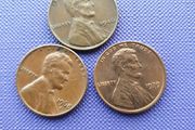 USA One Cent Coins