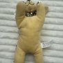 Sequin Collection Dog Plush Gold & Silver Reversible Sparkle Soft lying Used Please look at the pictures Image 6