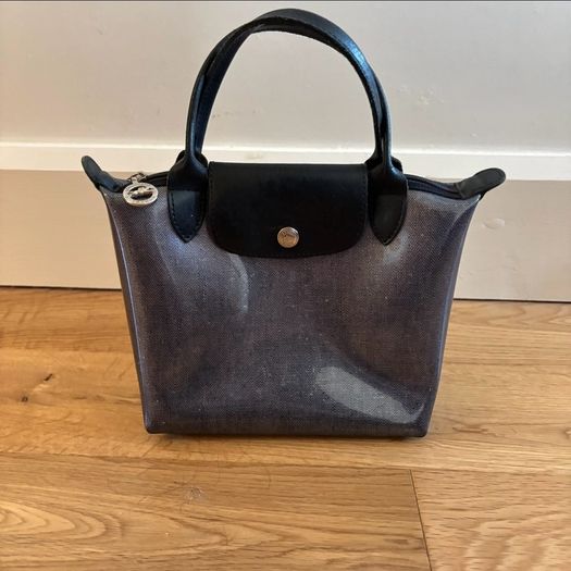 Longchamp le pliage small navy handbag