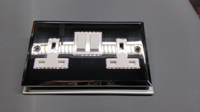 Twin socket (Chrome plated)
