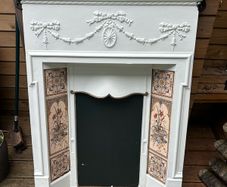 Fireplace and surround