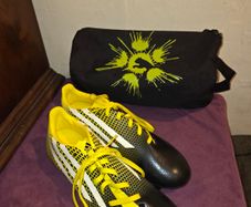 Brand New Adidas Crazyquick Malice SG Rugby Boots UK 10