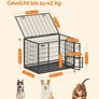 Dog Cage with 2 Doors high quality metal robust new model Image 2