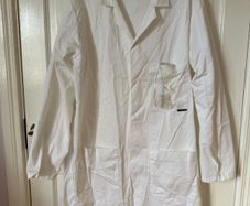 Unisex Lab Coat Medium and Goggles