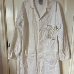 Unisex Lab Coat Medium and Goggles