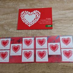 10 Pcs Love National Stamps