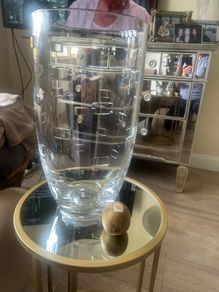John Rocha Waterford Geo Vase