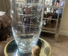 John Rocha Waterford Geo Vase