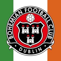 Bohemians Irish football club flag 5ft x 3ft.