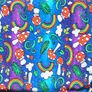 Three Various Colourful Stretchy Fabric Image 3