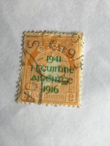 1941 commemorative Irish stamp - 1916 Easter Rising