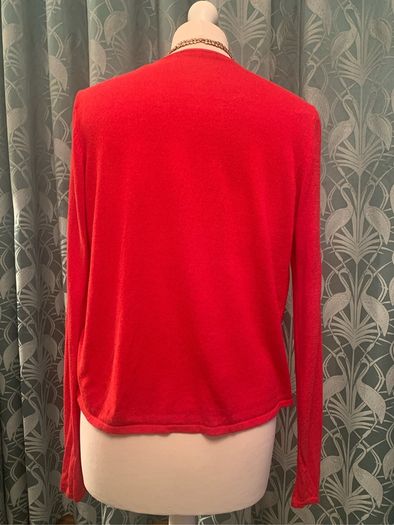 Esprit Red cardigan. Size S