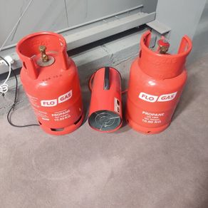 15kW Industrial Propane Gas Space Heater + 2 Gas Cylinders