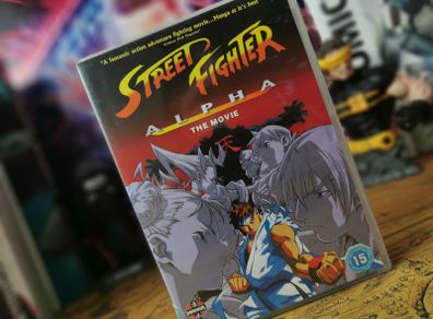 Street Fighter Alpha ! The Movie ! Animated Movie / Anime ! DVD ! 2004 !