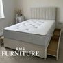 Modern Divan Bed Frame with Mattress Free Delivery Image 5