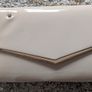 Kate Appleby Nude Clutch Bag with Gold Chain Image 3