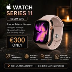 Apple Watch Series 11 46mm GPS  Rose Gold colour
