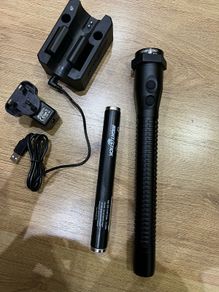 NIGHTSTICK Nightstick Full-Size Black NSR-9744XL Metal Multi-Function Rechargeable Led Flashlight