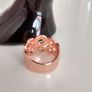 Rose Gold Plated Austrian Crystal Ring Image 7
