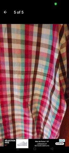 Men's Handerson short sleeve shirt.